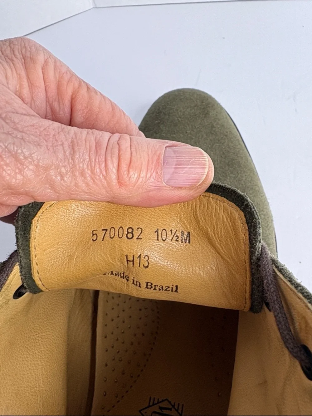 Martin Dingman Olive Suede Chukka Boot